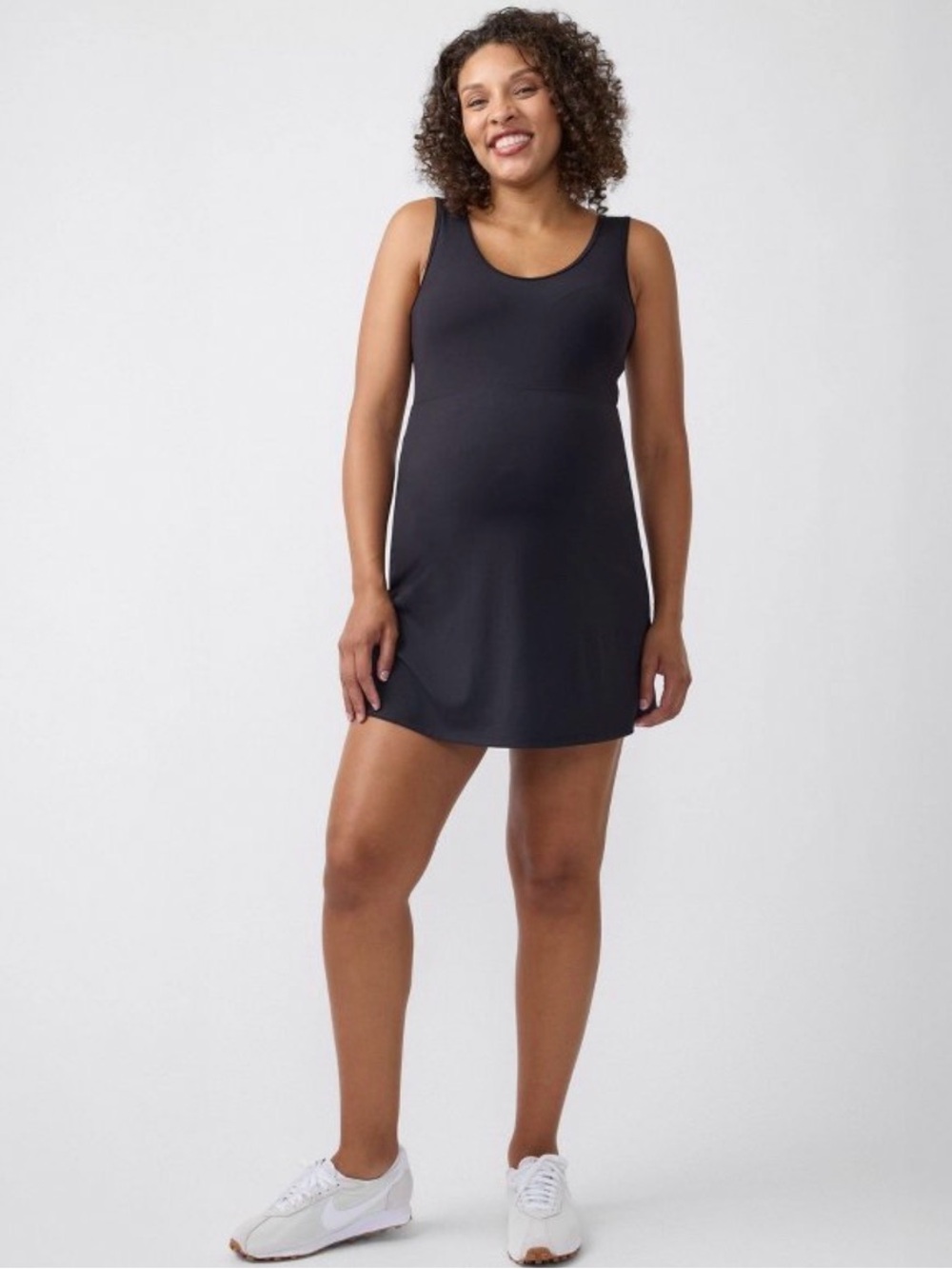 Ingrid & Isabel Black Sleeveless Tank Dress